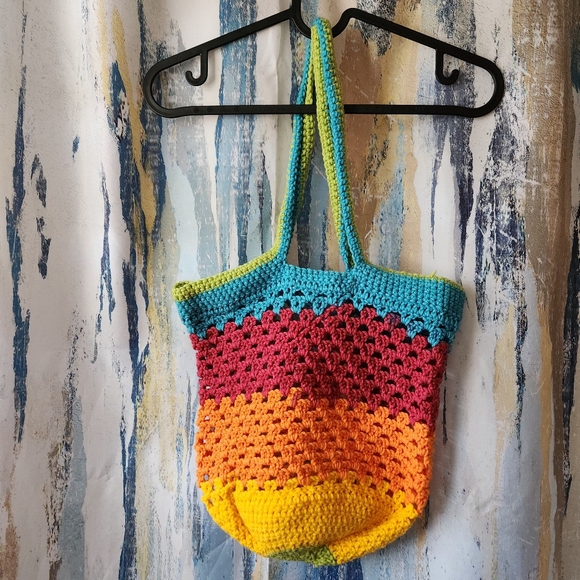 Handmade crochet bag - Picture 2 of 5